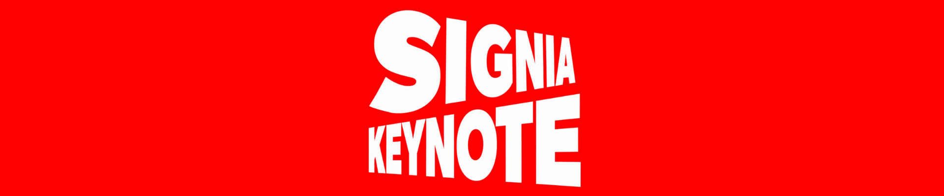 Signia Keynote