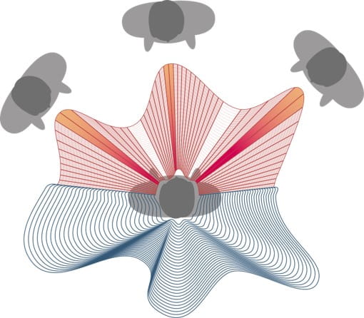 Focalisation multiple avec fonction de suivi