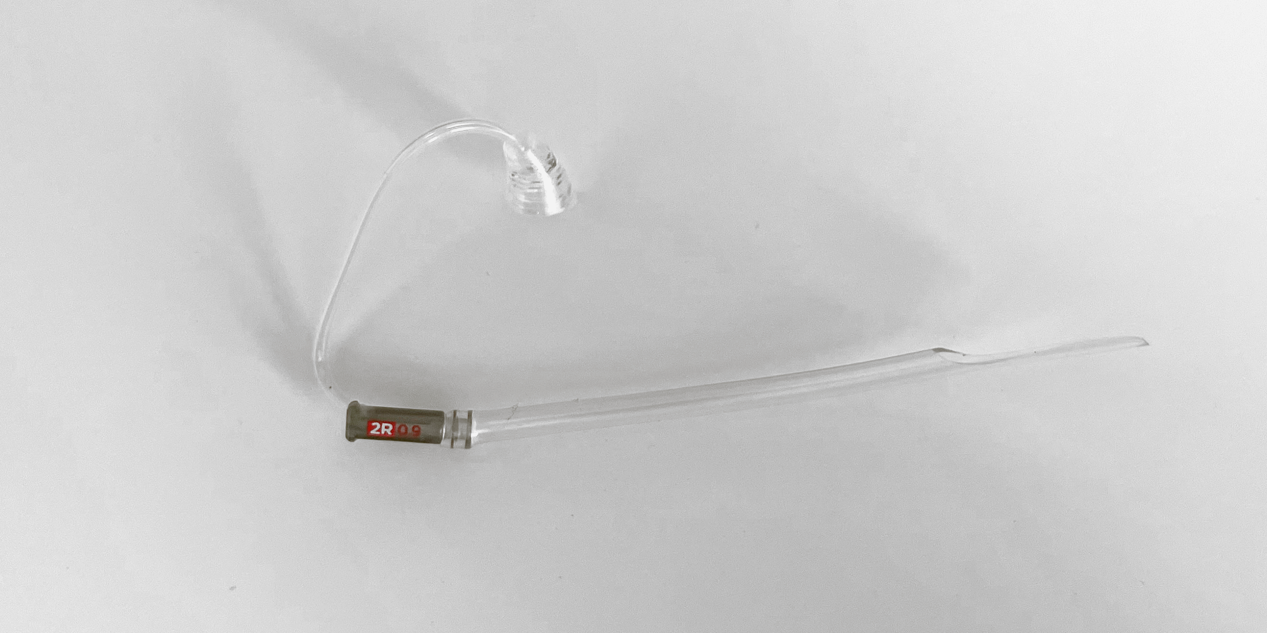 Adapter un embout sur un tube fin étape 1