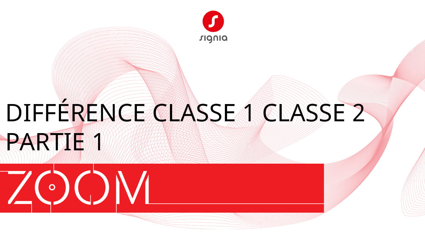 Zoom sur les différences entre la classe 1 et la classe 2 - PARTIE 1