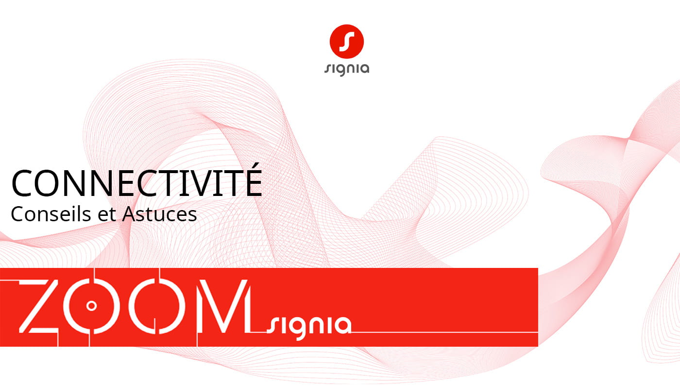 Zoom Signia sur la connectivité des aides auditives