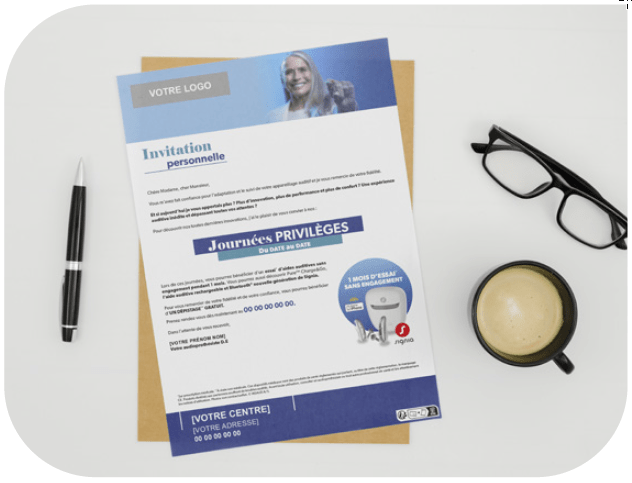 Exemple de courrier de renouvellement annonçant une opération commerciale