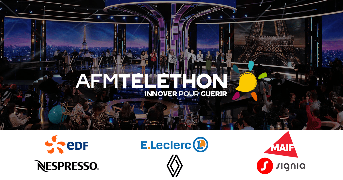 Signia, partenaire de France TV Publicité lors du Téléthon 2023