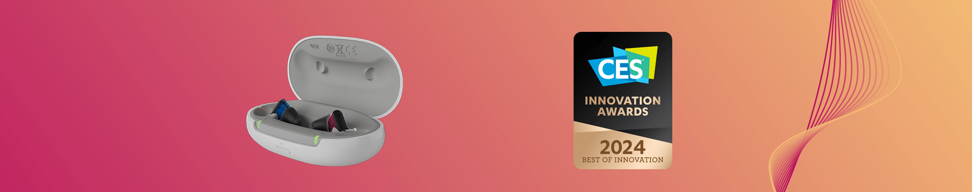 Silk Charge&Go IX de Signia reçoit la prestigieuse récompense Best of Innovation des CES 2024 Innovation Awards