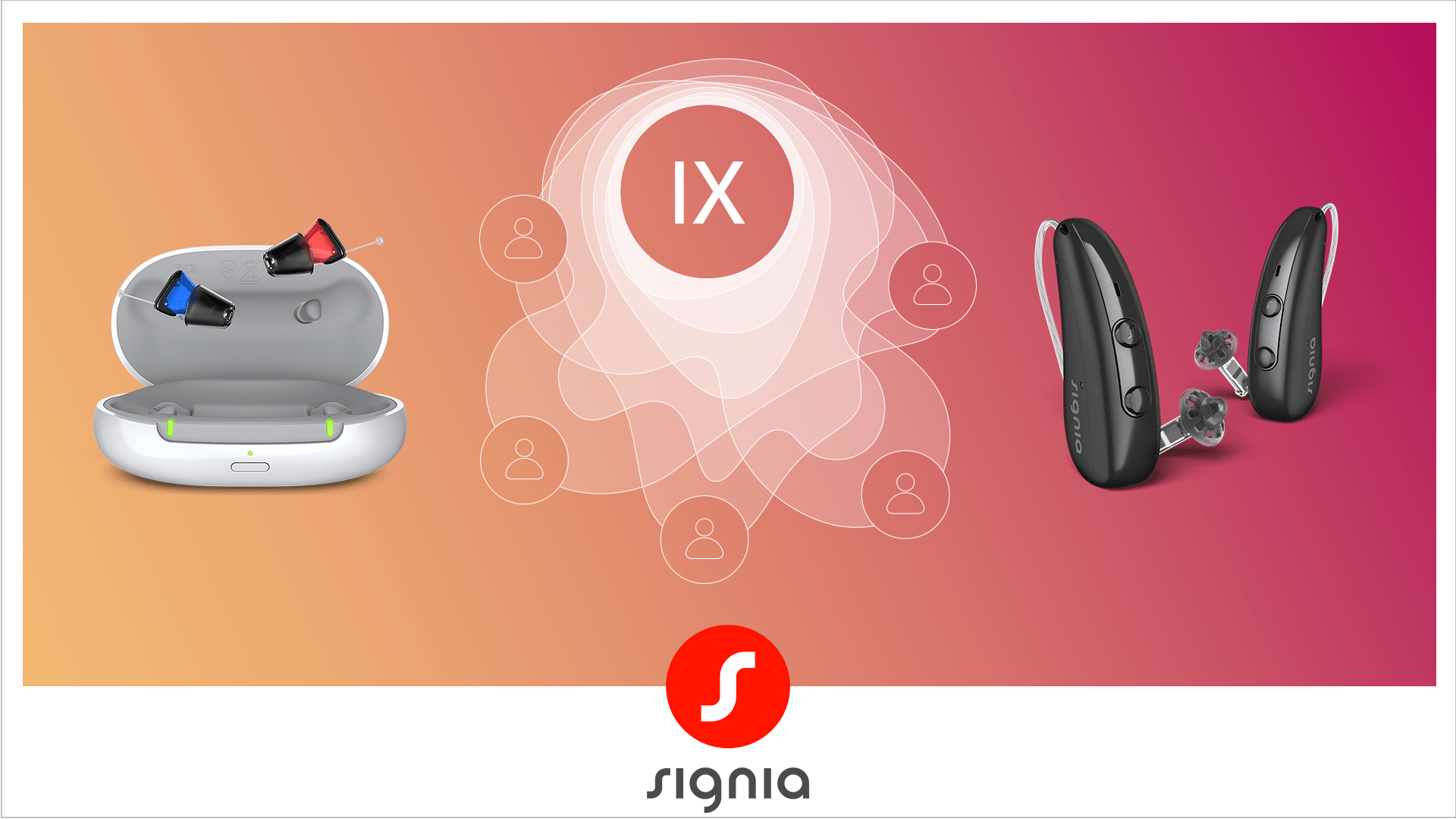 Nouvelles aides auditives Signia Silk Charge&Go IX, Pure Charge&Go IX et nouvelle plateforme integrated xperience