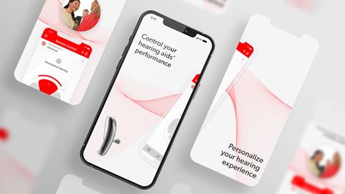 Signia app in new design