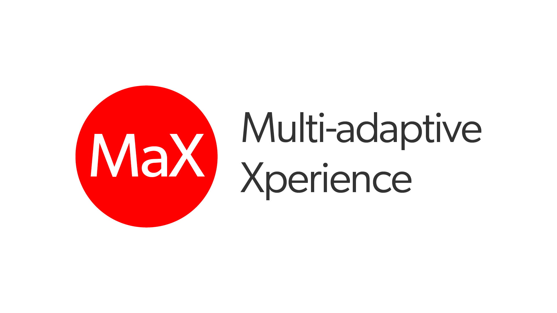 Signia MaX - Multi-adaptive Xperience - White Logo