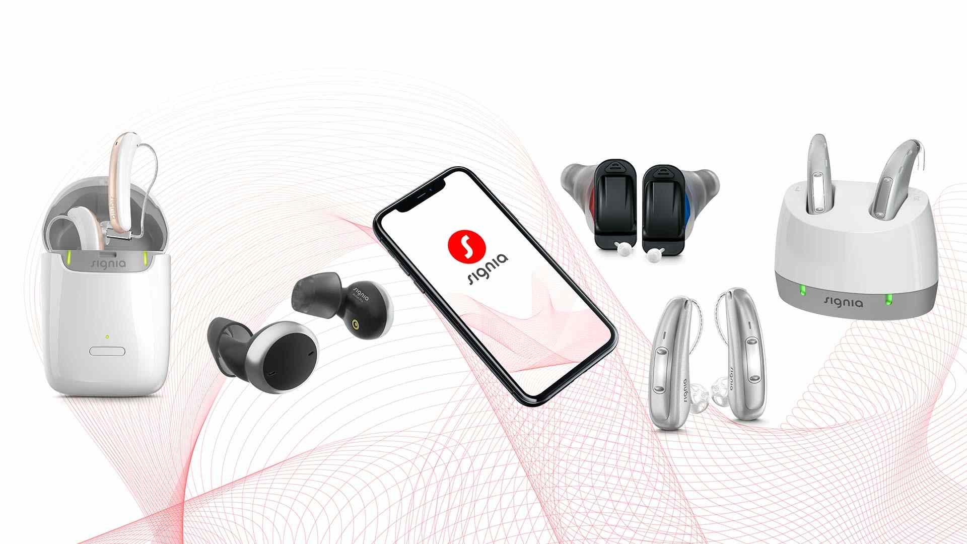 Signia-Xperience-product-range_wave-pattern