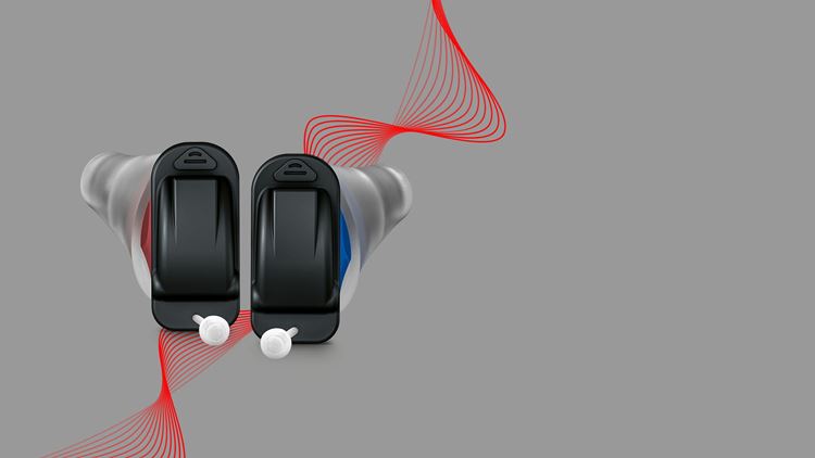Silk X ready-to-wear CIC hearing aid