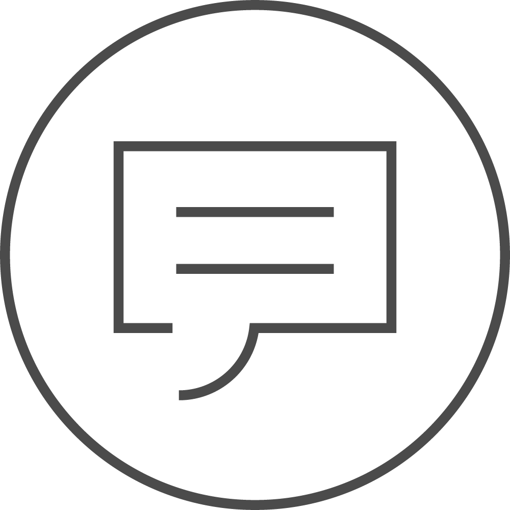 Signia icon - Speech bubble