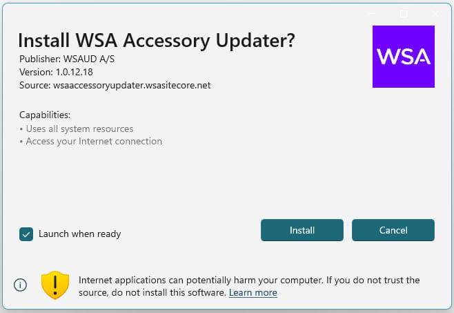 Firmware updater tool - screenshot download