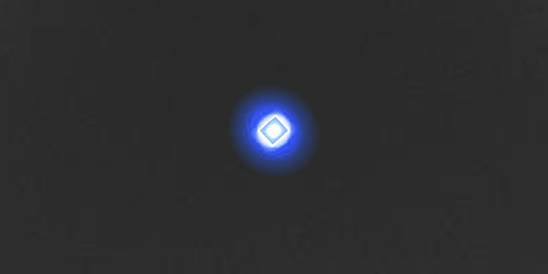 LED on TV Sound - blue