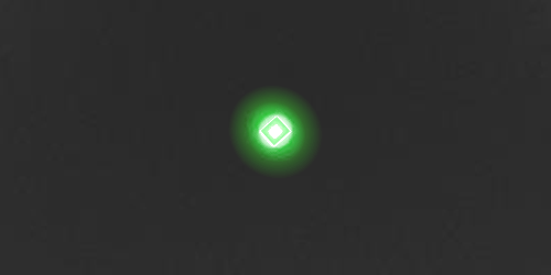 LED on TV Sound - green