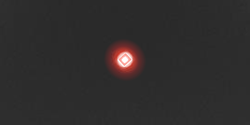 LED on TV Sound - red