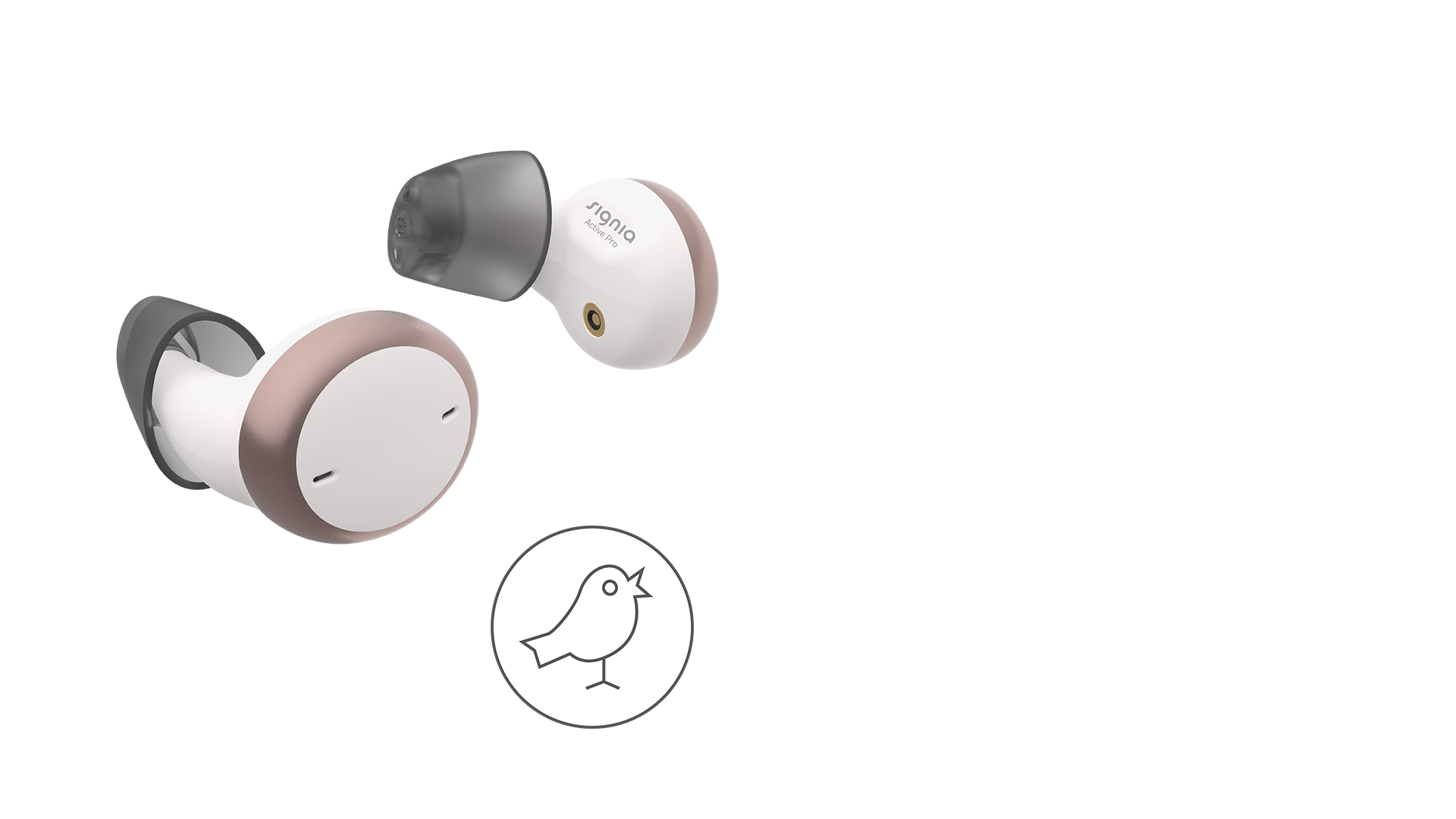 Signia Active Pro - Hearing Aid Earbuds | Signia Pro